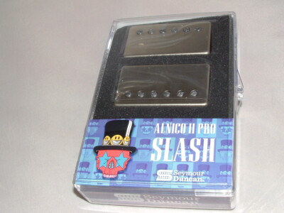 Seymour Duncan APH-2 Alnico ll Pro Slash Pickup Set  RAW NICKEL   New Warranty