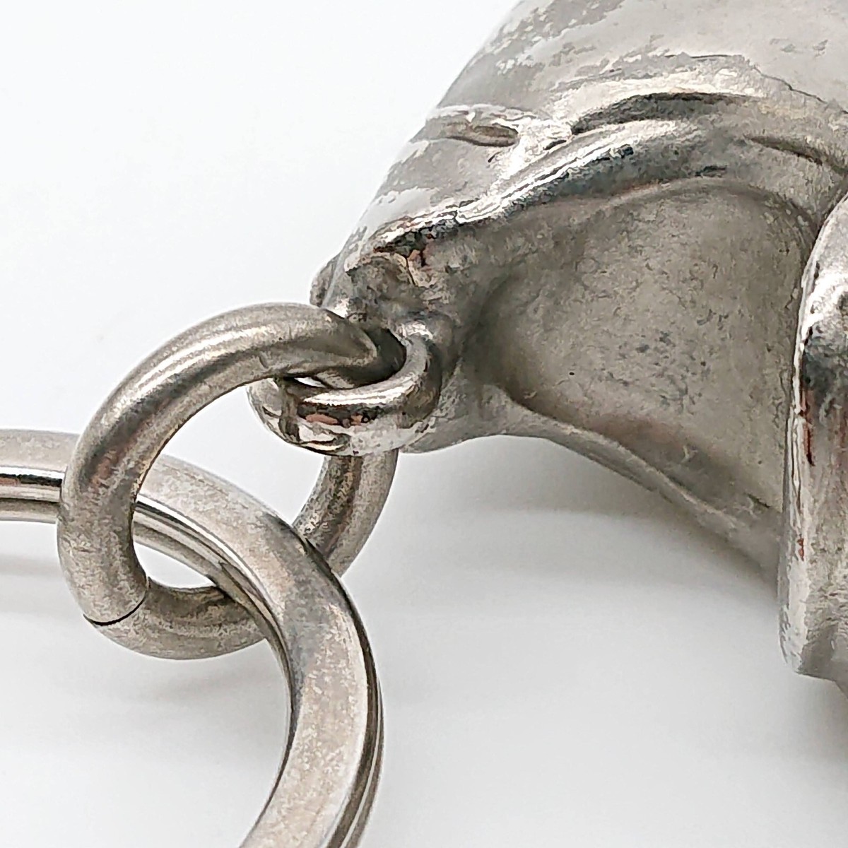 【完売品】Maison margiela KEY RING Maison Margiela Key Ring Key Chain Sneaker Silver Color