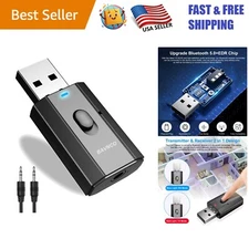Mini Bluetooth AUX Adapter Receiver & Transmitter for Effortless Wireless Music