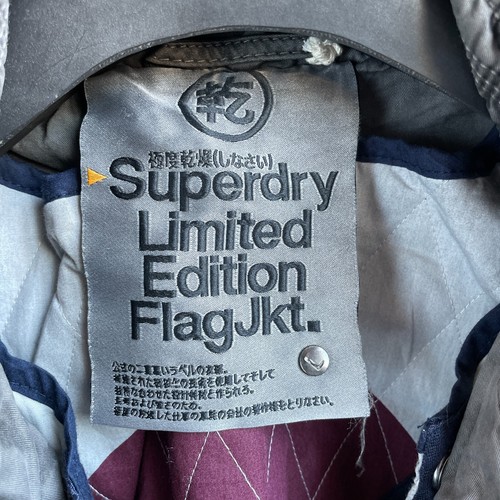 BNWT Superdry Womens Military Embellished Field Flag Jacket Size L - Picture 14 of 18