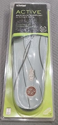 Orthaheel Active Support Full Length Sz XL Orthotic Insoles New XL