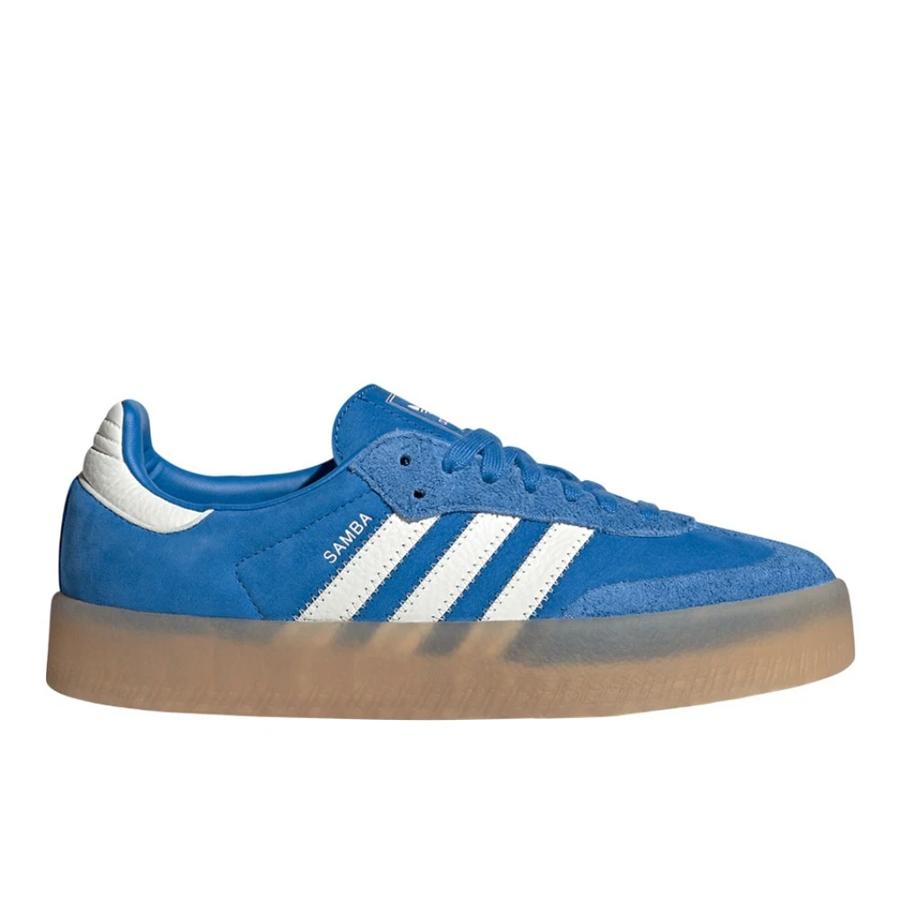 adidas gazelle silver green womens Adidas x Wales Bonner Samba Brown Blue main image 1