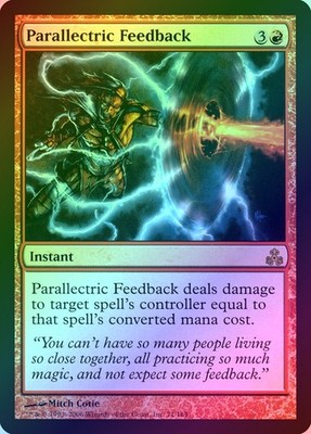 Parallectric Feedback (71) Guildpact MTG Magic the Gathering NM FOIL