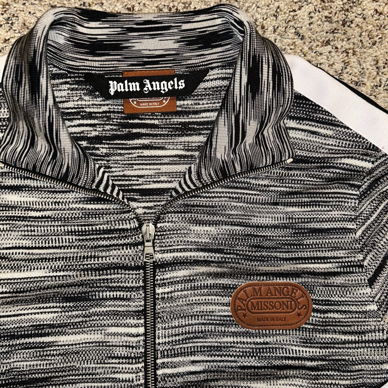 Rare MISSONI x Palm Angels Woven Track Suit Size Large Authentic