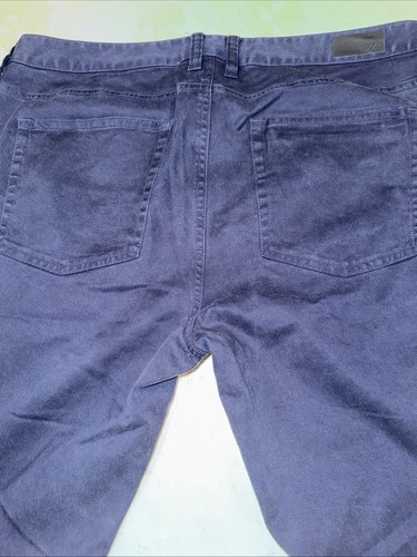 RHONE ‘COMMUTER’ MENS TRUE NAVY 5-POCKET TWILL COTTON BLEND PANTS SIZE 34/34 - Picture 10 of 17