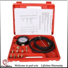 Engine Oil Pressure Tester Diagnostic Gauge Kits 500 Psi Transmission Fluid Test