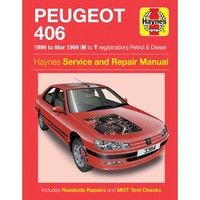 Peugeot 406 (1996-03.1999) 4-Zylinder Benzin Diesel Workshop Manual Haynes