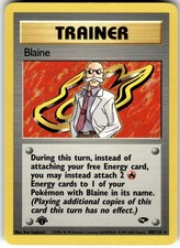 Blaine (100) 1st Edition Gym Challenge 100/132 2000 NM on eBay