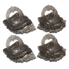 24 Pcs Miniature Picture Frames Baroque Antique Small Photo Dollhouse