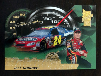 2004 Press Pass VIP Making the Show Die-Cut Jeff Gordon #MS 16 Dupont
