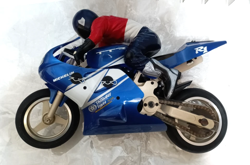 Thunder Tiger Motorcycle FM-1e 1/5 On-Load Competition R/C Models Rare - Photo 3/4