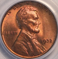1932 P Lincoln Cent, PCGS MS65RD, Magnificent Gem, Obscure Early Lincoln!