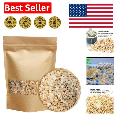 2.2lb Coarse Silica Sand - Enhance Fish Tanks & Potted Plants Naturally