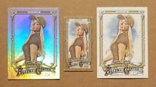 2025 ALLEN & GINTER LIVVY DUNNE SILVER PORTRAIT & GOLD MINI PARALLEL & BASE LSU