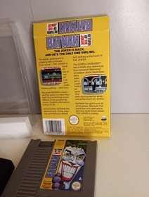 NINTENDO NES SUSNOFT BATMAN RETURN OF THE JOKER BOXED VGC