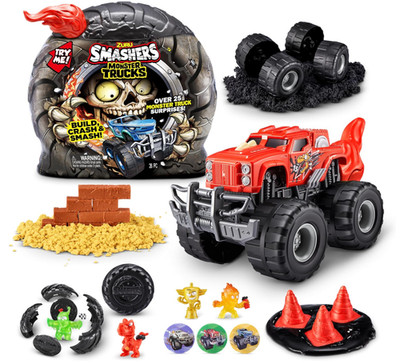 ZURU Smashers Monster Truck Surprise 25+ Überraschungen Sammelfiguren, Neu