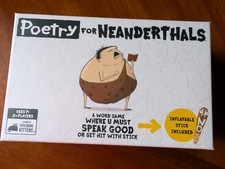 "Poetry For Neanderthals" Word Game Original Edition Brand New Sealed