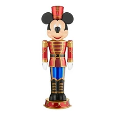 *NEW* Disney 5 ft Animated Holiday Mickey Mouse Nutcracker Home Depot 2025