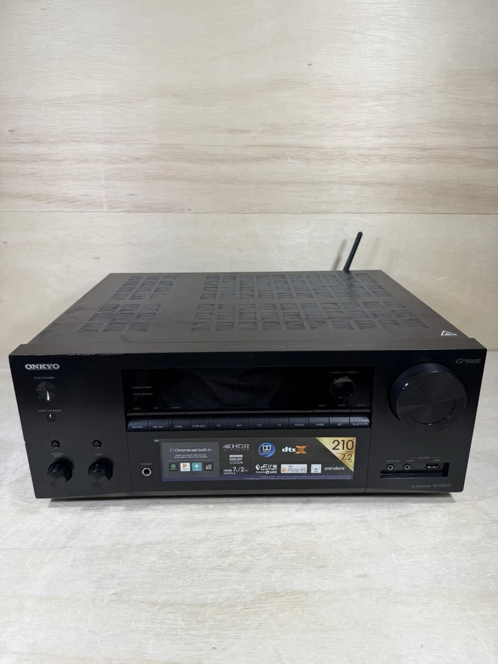 Onkyo TX-NR676 7.2 Channel Home Theater AV Receiver Bluetooth Atmos (no remote) - Image 3 of 4
