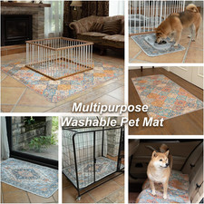 Washable Pee Pads for Dogs, Stylish, Non-Slip and Leak-Proof Pee Mat. ultra-a...