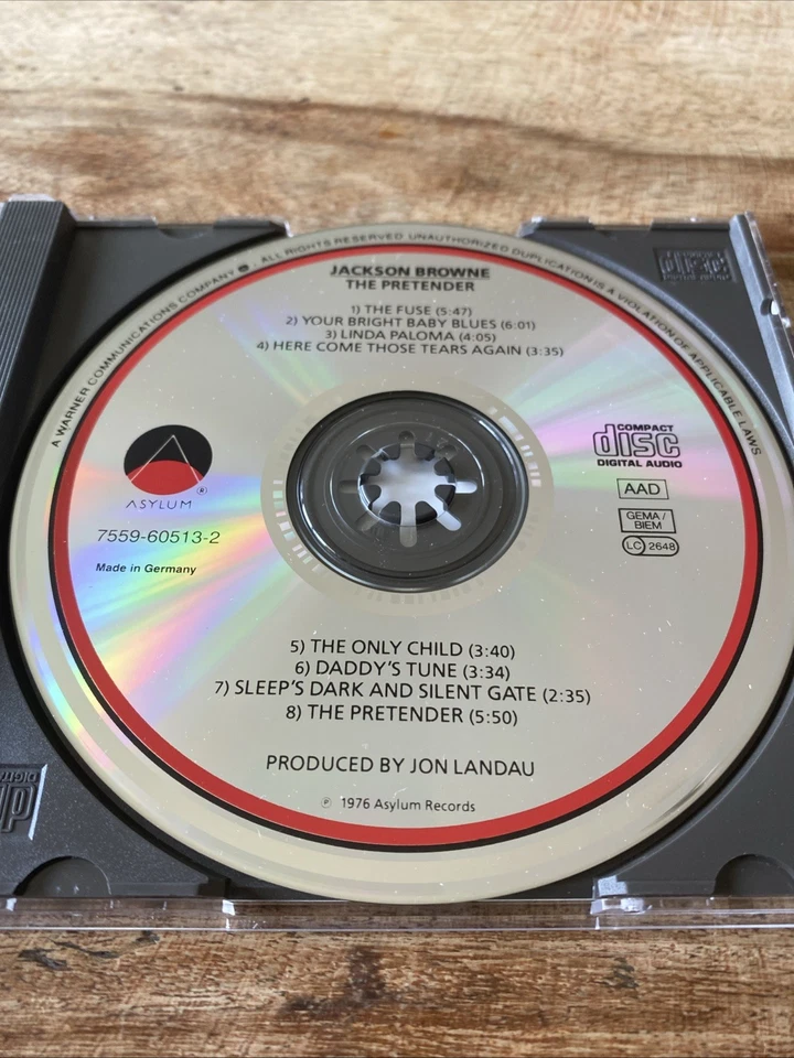 Jackson Browne - The Pretender   aus Sammlung - Bild 4 von 4