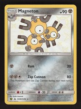 Magneton SV28/SV94 Pokemon Hidden Fates Holo Card