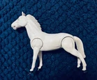 Marx Lone Ranger Horse Silver 1973 No Saddle As Is