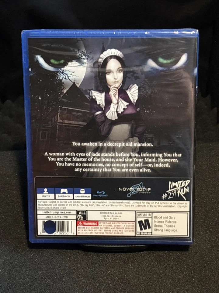 The House in Fata Morgana (PlayStation 4) PS4 LRG #259 Brand New UPC Punch - Image 2 of 2