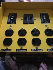 Southwire 6532UGMX Mini X-Treme Box 30A UG Power Distribution 8 Outlet