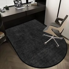 Non-Slip Computer Chair Mat Minimalist Desk Floor Protector Modern Bedroom Rug