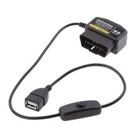 Eurowagens Obdii USB Ladekabel 16-Pin OBD2 Anschluss LadegeräT