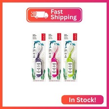 RADIUS Kidz Toothbrush Children's Right Hand BPA Free ADA Accepted Designed to C
