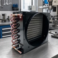 Finned-Tube Refrigeration Heat Exchanger Easy to Install Air-Cooled