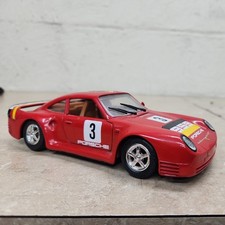 CB.CAR Red Porsche 959 1:24 Made Italy Model Car