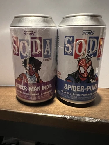 Funko Soda: Spider-Punk Collectible Figure Chase With Bonus Spider-man India NC