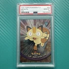 1999 Pokemon Topps Meowth Foil #52 PSA 10 Gem Mint Low Pop