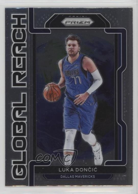 2021-22 Panini Prizm Global Reach Luka Doncic #4 1lw4