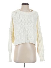 Lulus Women Ivory Pullover Sweater S