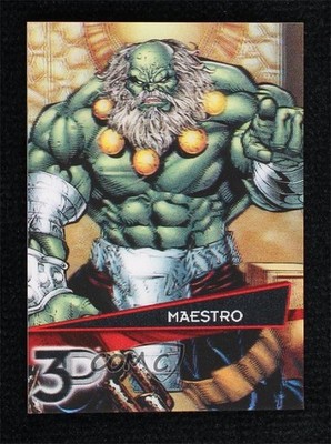 2015 Upper Deck Marvel 3D 3D Variant Maestro #14-3D 0b3