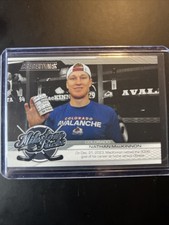 2024-25 Upper Deck Credentials - Milestone Pucks Nathan MacKinnon #MP-NM
