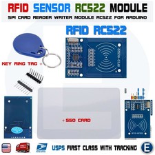RFID RC522 RF SPI Card Sensor for Arduino module with 2 tags MFRC522 DC 3.3V USA