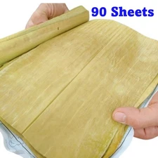 90x Dry Banana Leaves Thai Vintage Natural Roll Cigarette Paper Rolling Tobacco