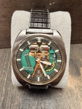 VINTAGE BULOVA ACCUTRON 214 SPACEVIEW WATCH MENS STAINLESS STEEL (CP3010389)