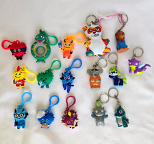 American Heart Association Kids Heart Challenge Bag Clips/Keychains Lot Of 16