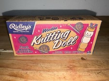 Ridley’s House Of Novelties Wooden Knitting Doll Unopened In Box