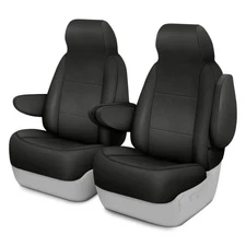 Saddleman 069655-01 Cordura 1st Row Black Custom Seat Covers