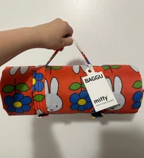 Baggu Puffy Picnic Blanket (Flower Miffy)