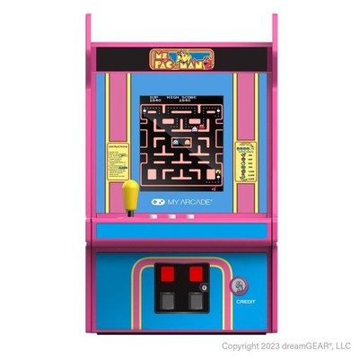 dreamGear My Arcade Micro Player Pro 6.7'' Ms. Pac-Man Portable Retro Arcade