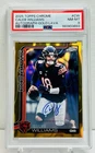 2025 Caleb Williams Topps Chrome #CW Gold Lava Auto 42/50 PSA 8 Chicago Bears