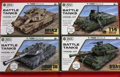 Tank Model Kit Set Of 4 Boxes Tanks Military Russia war fighter jets ...